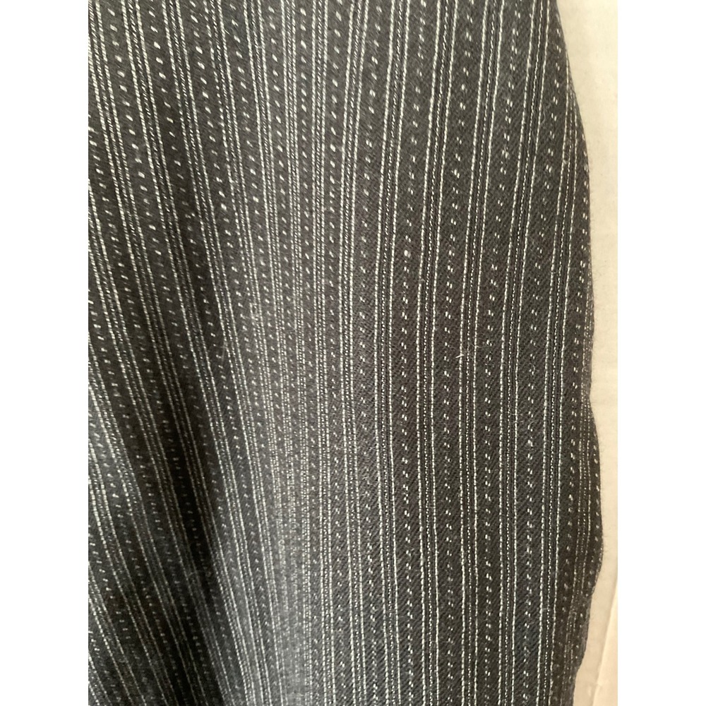 Ralph Lauren Country Womens 10 Wool Pinstripe Trousers black High Rise vintage - Picture 13 of 13
